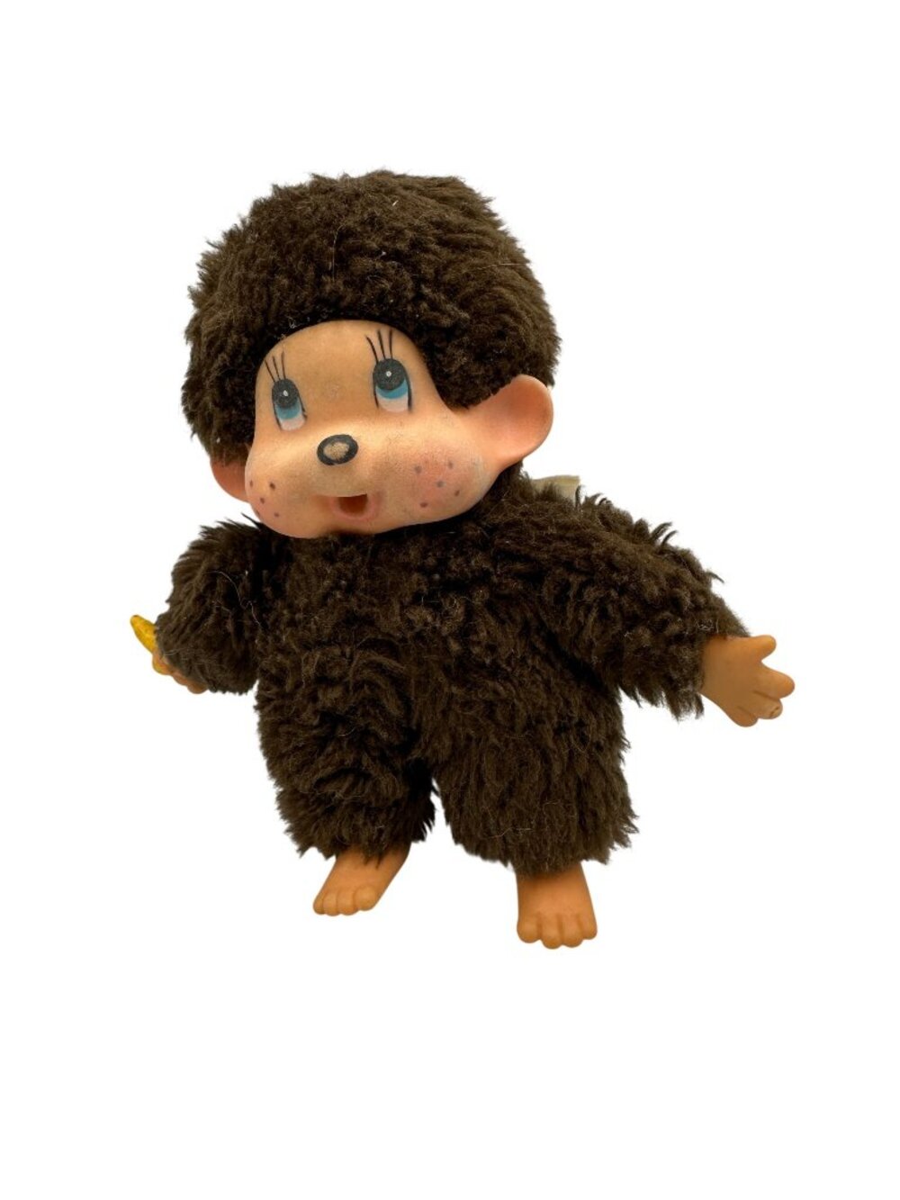 Russ Berrie Humkey Monkey Plush Doll 1977 Taiwan Soft Body Ape Figure Toy